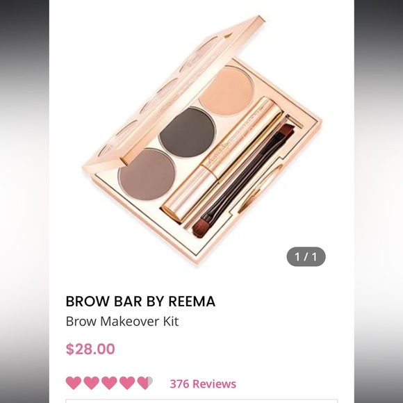 Brow Bar by Reema True Brow Makeover Kit LIGHT - Picture 1 of 2